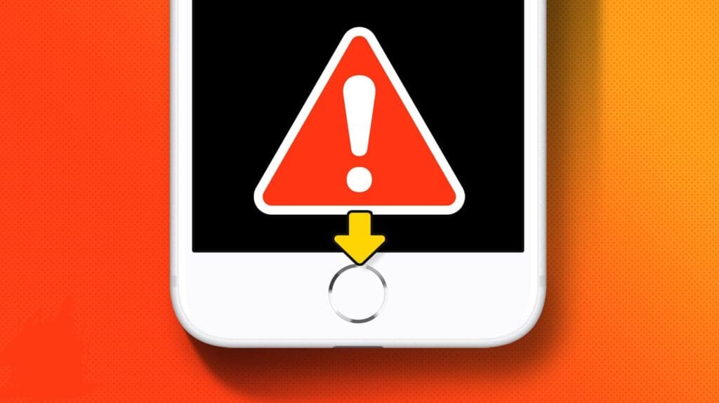 مشکل دکمه هوم گوشی های آیفون