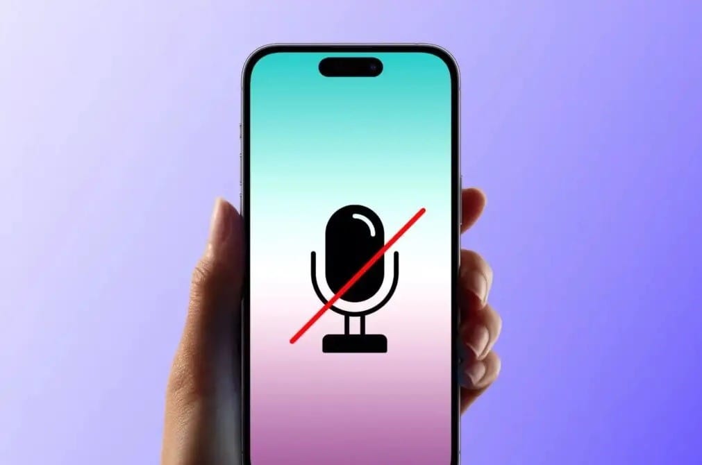 مشکل کار نکردن میکروفون آیفون