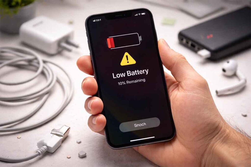 علت های زود خالی کردن شارژ باتری آیفون