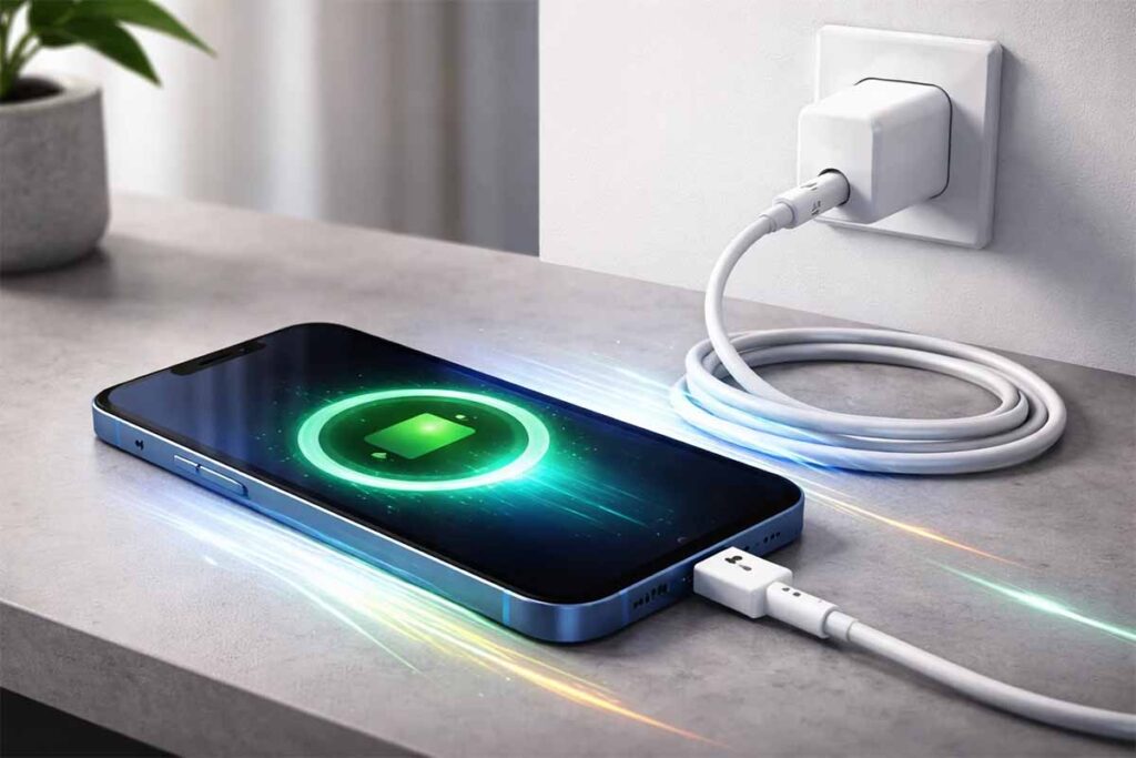 آیا شارژر سریع 20 وات به باتری آیفون 13 آسیب میزند