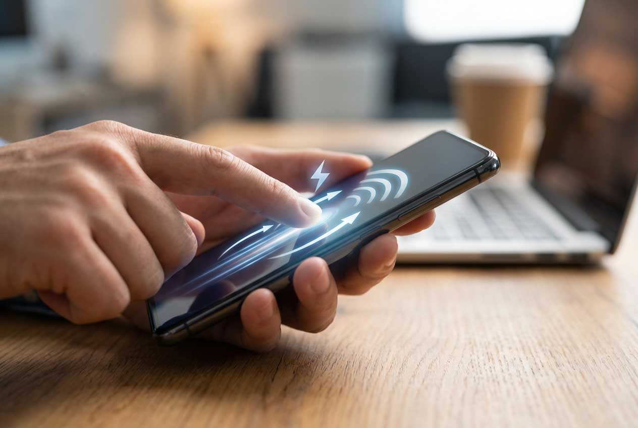 بالا بردن سرعت تاچ آیفون