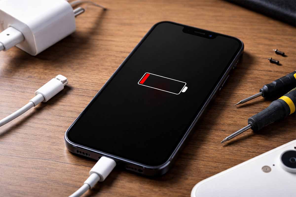 خاموشی ناگهانی گوشی آیفون 13 - مشکل از باتری ایست یا علت دیگر