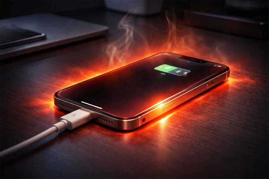 داغ شدن باتری آیفون 13 هنگام شارژ
