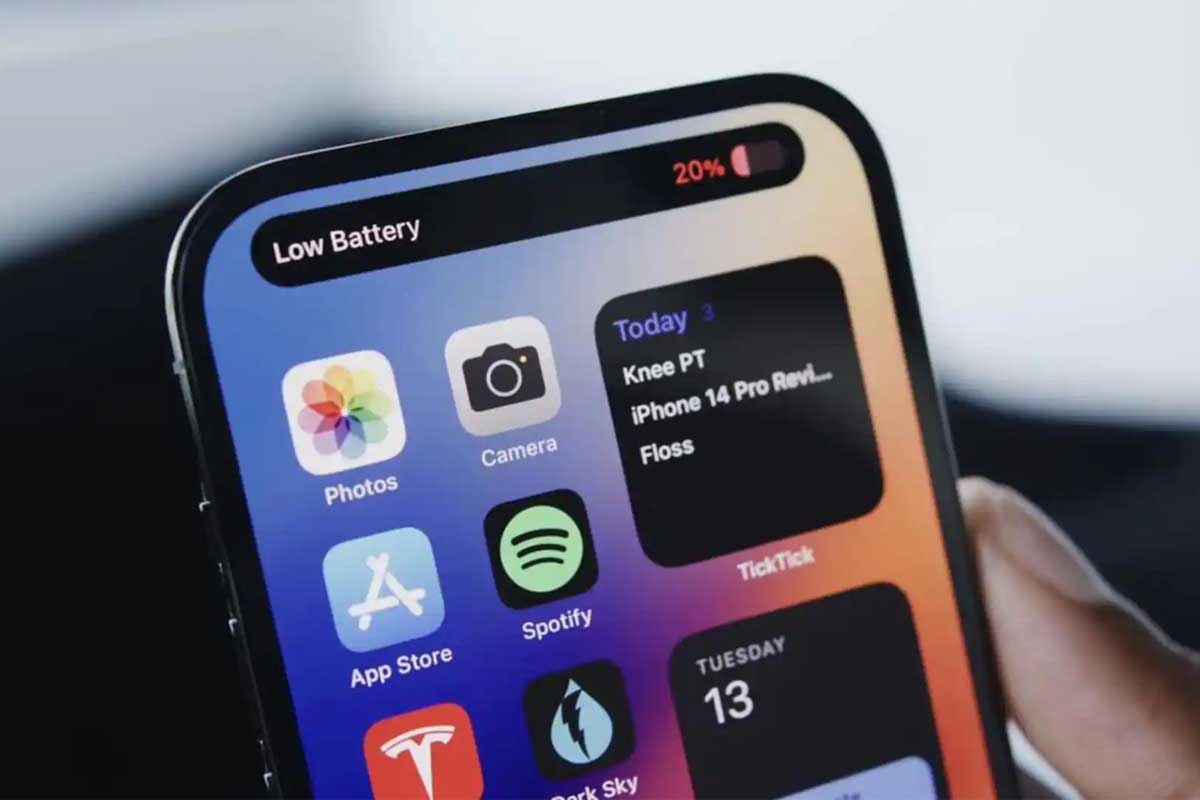 علل خالی شدن سریع باتری آیفون 13 بعد از آپدیت