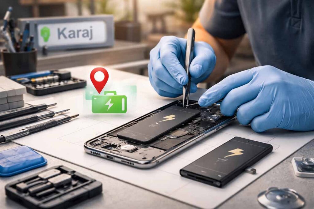 مراکز تعویض باتری آیفون در کرج