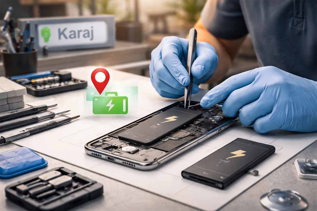 مراکز تعویض باتری آیفون در کرج