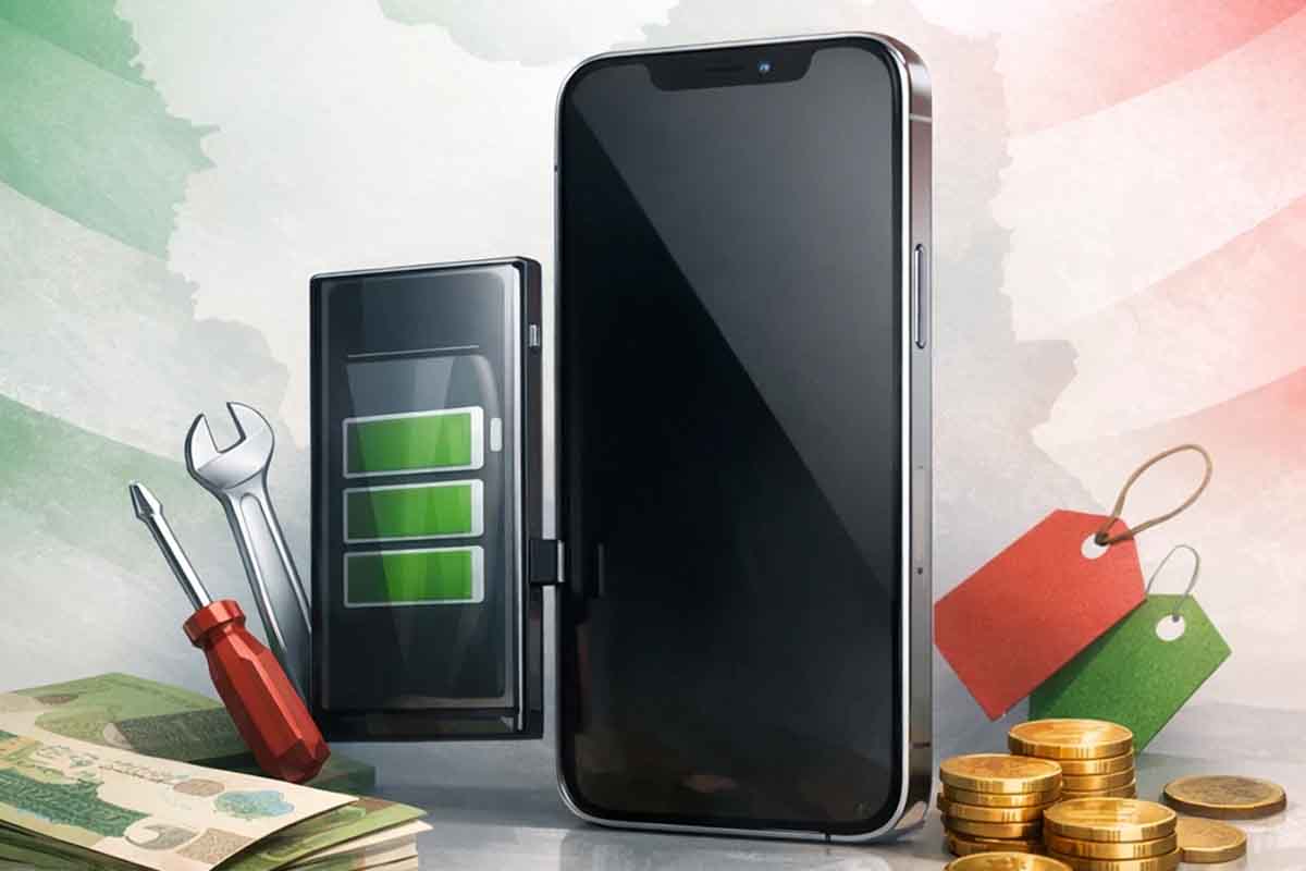 هزینه تعویض باتری آیفون در ایران